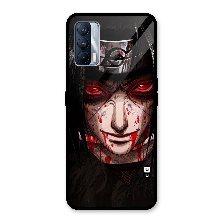 Itachi Uchiha Red Eyes Glass Back Case for Realme X7