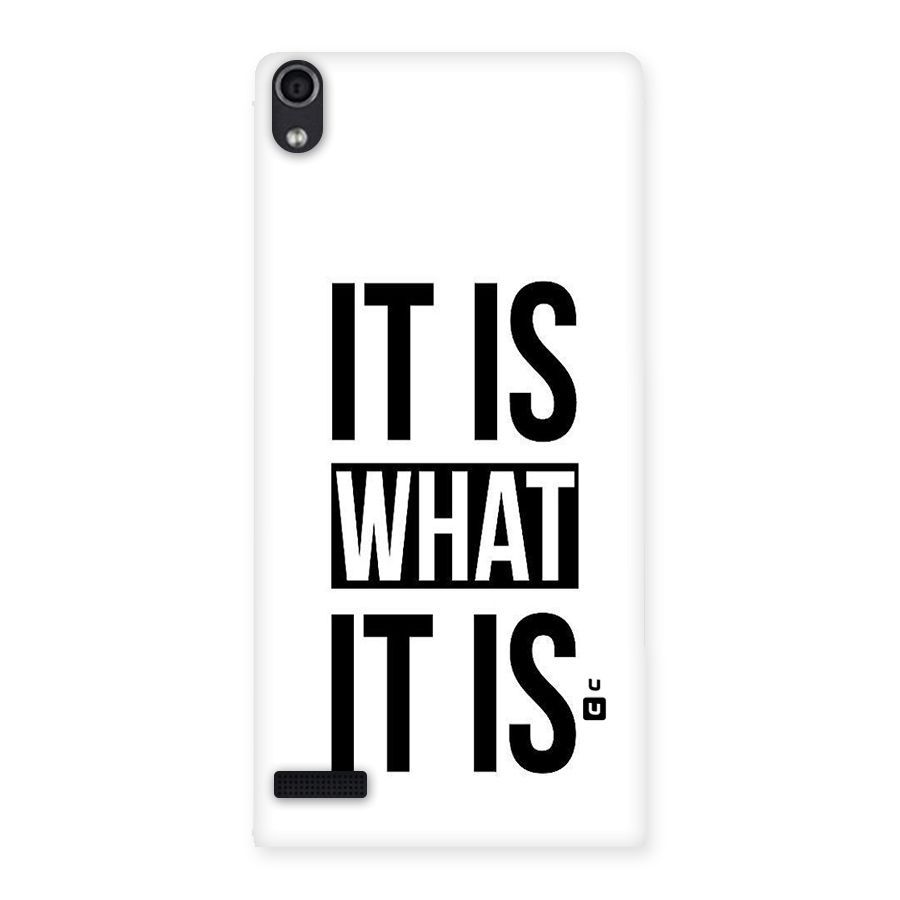 Itis What Itis Back Case for Ascend P6