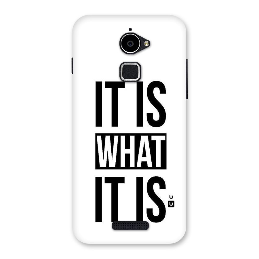 Itis What Itis Back Case for Coolpad Note 3 Lite