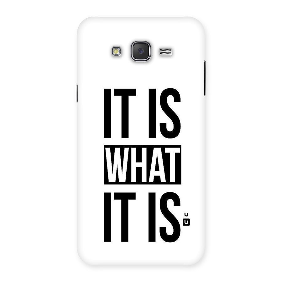 Itis What Itis Back Case for Galaxy J7