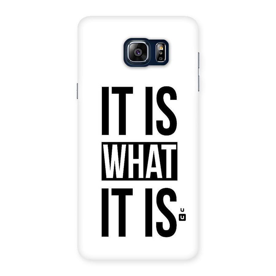 Itis What Itis Back Case for Galaxy Note 5