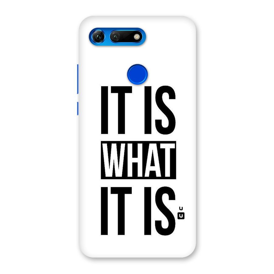 Itis What Itis Back Case for Honor View 20