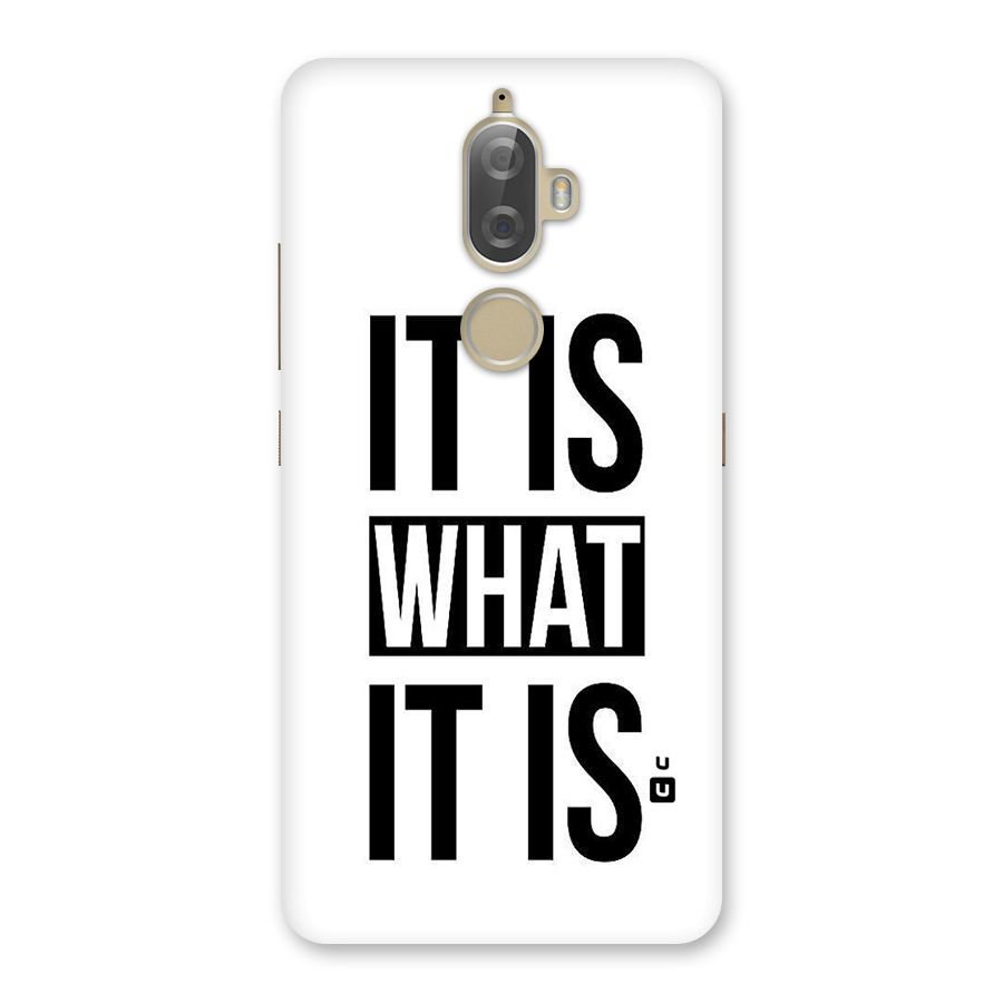 Itis What Itis Back Case for Lenovo K8 Plus