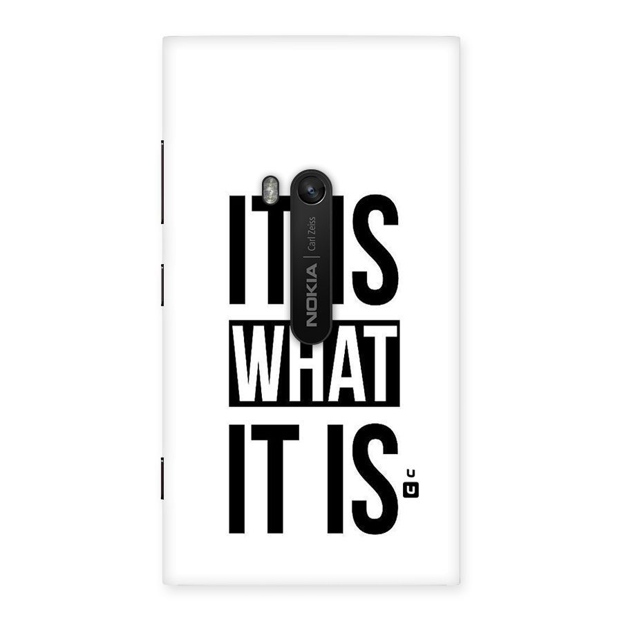 Itis What Itis Back Case for Lumia 920