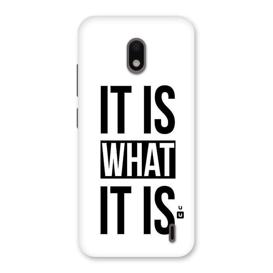 Itis What Itis Back Case for Nokia 2.2