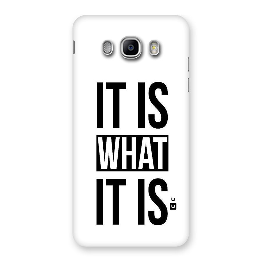 Itis What Itis Back Case for Samsung Galaxy J5 2016