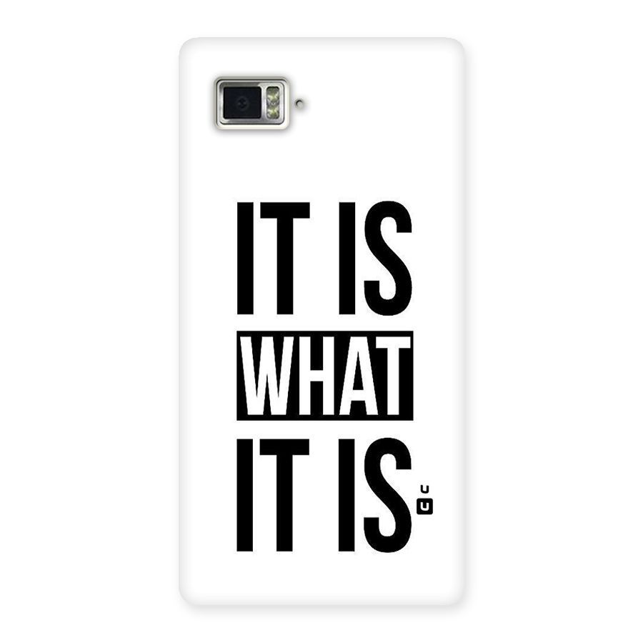 Itis What Itis Back Case for Vibe Z2 Pro K920
