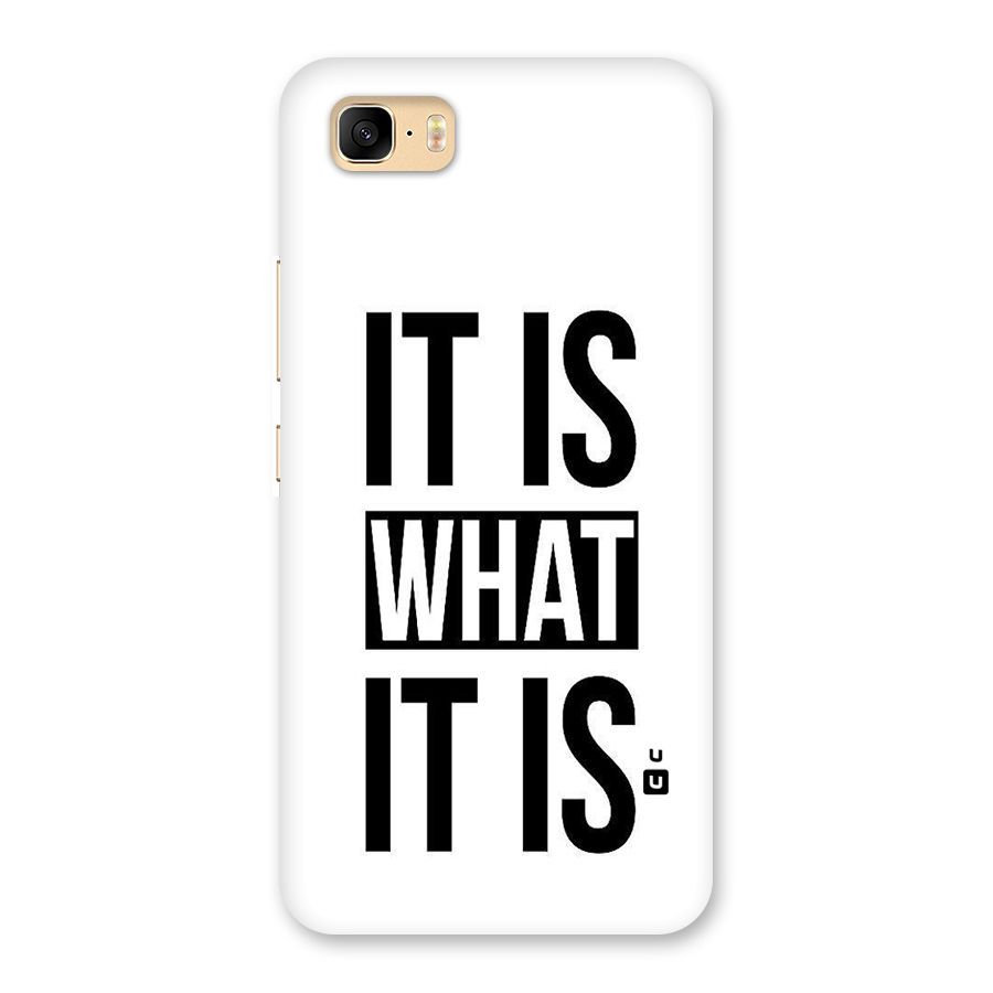 Itis What Itis Back Case for Zenfone 3s Max