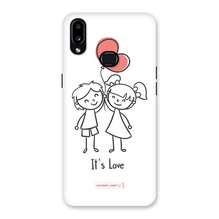 Its Love Back Case for Galaxy A10s