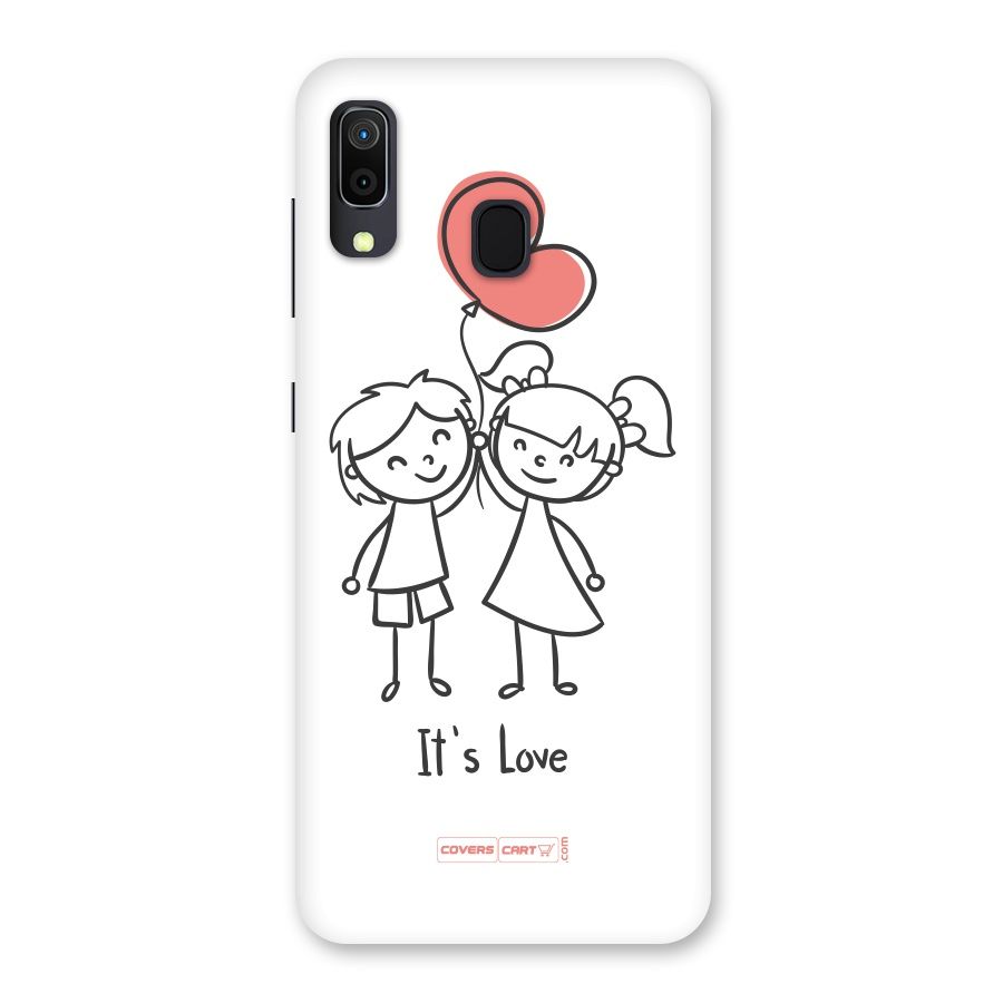 Its Love Back Case for Galaxy A30