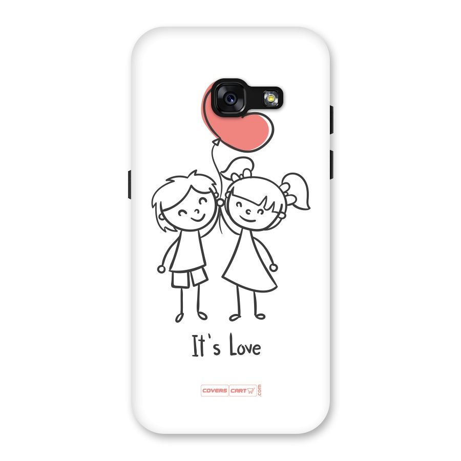 Its Love Back Case for Galaxy A3 (2017)