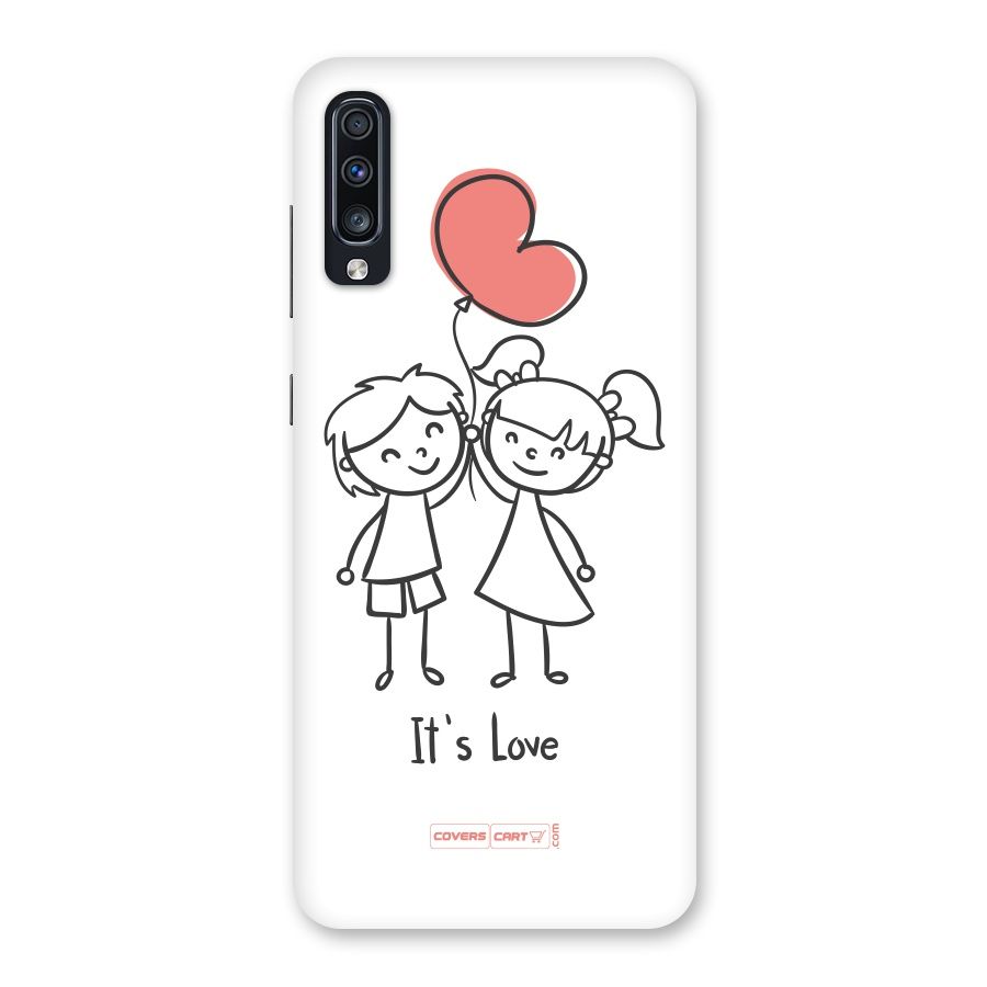 Its Love Back Case for Galaxy A70