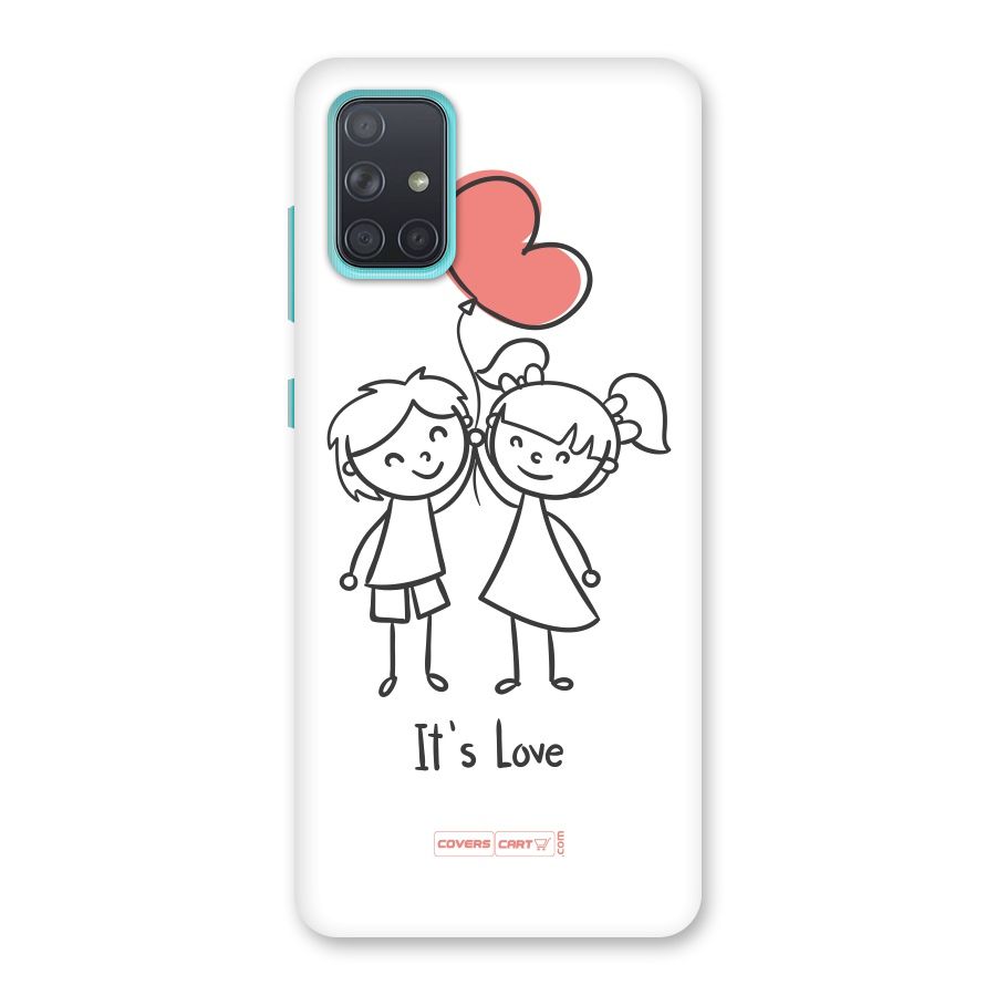Its Love Back Case for Galaxy A71