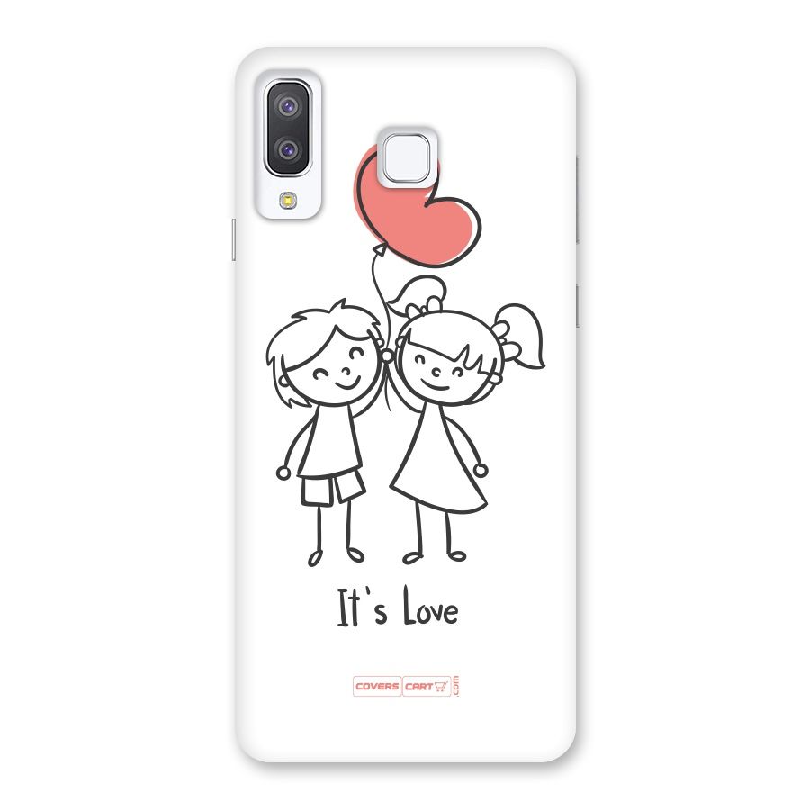 Its Love Back Case for Galaxy A8 Star