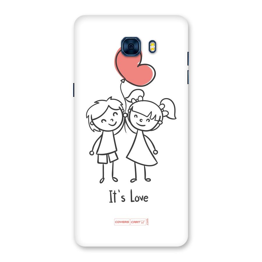 Its Love Back Case for Galaxy C7 Pro