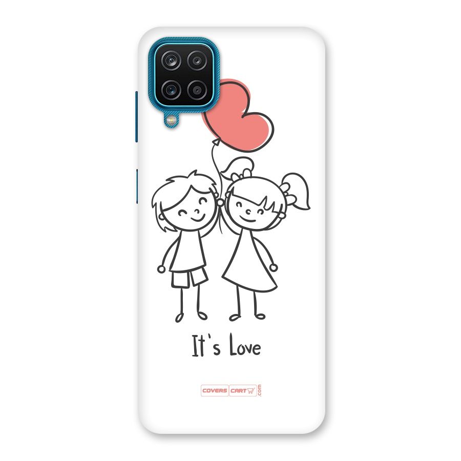 Its Love Back Case for Galaxy F12