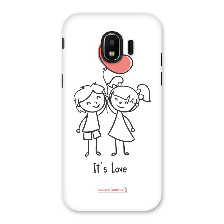 Its Love Back Case for Galaxy J2 Pro 2018