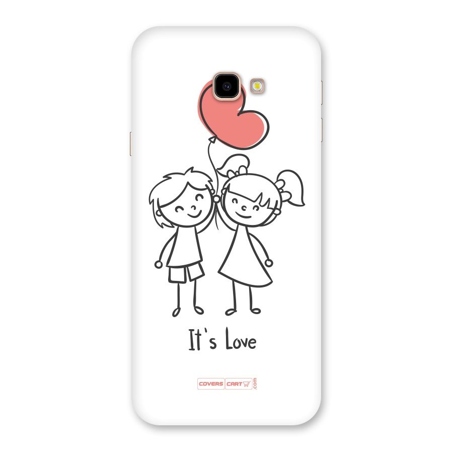 Its Love Back Case for Galaxy J4 Plus