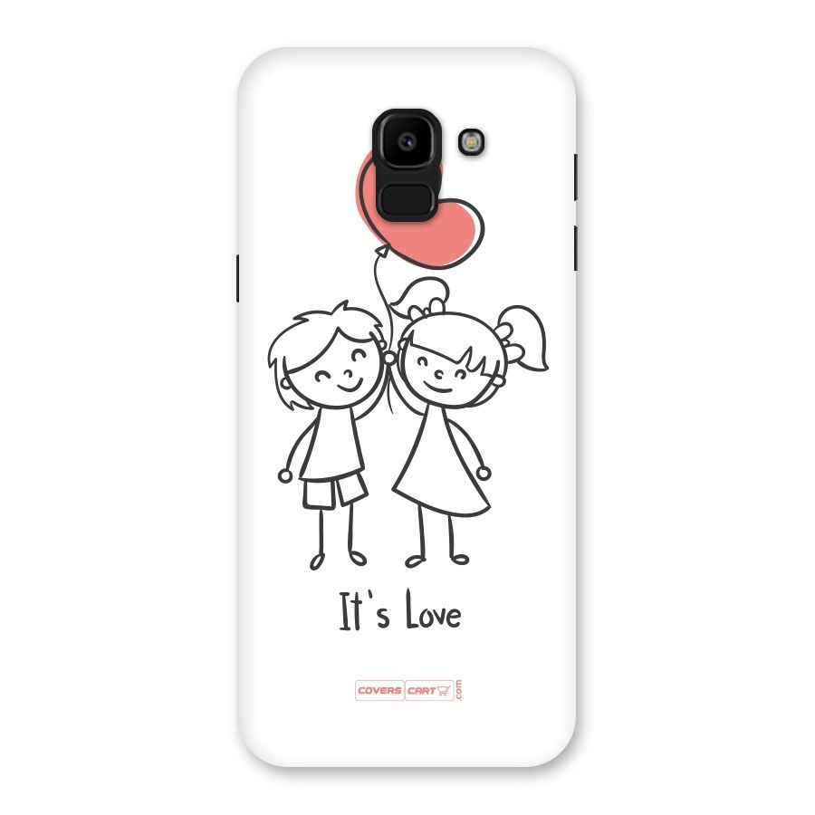 Its Love Back Case for Galaxy J6