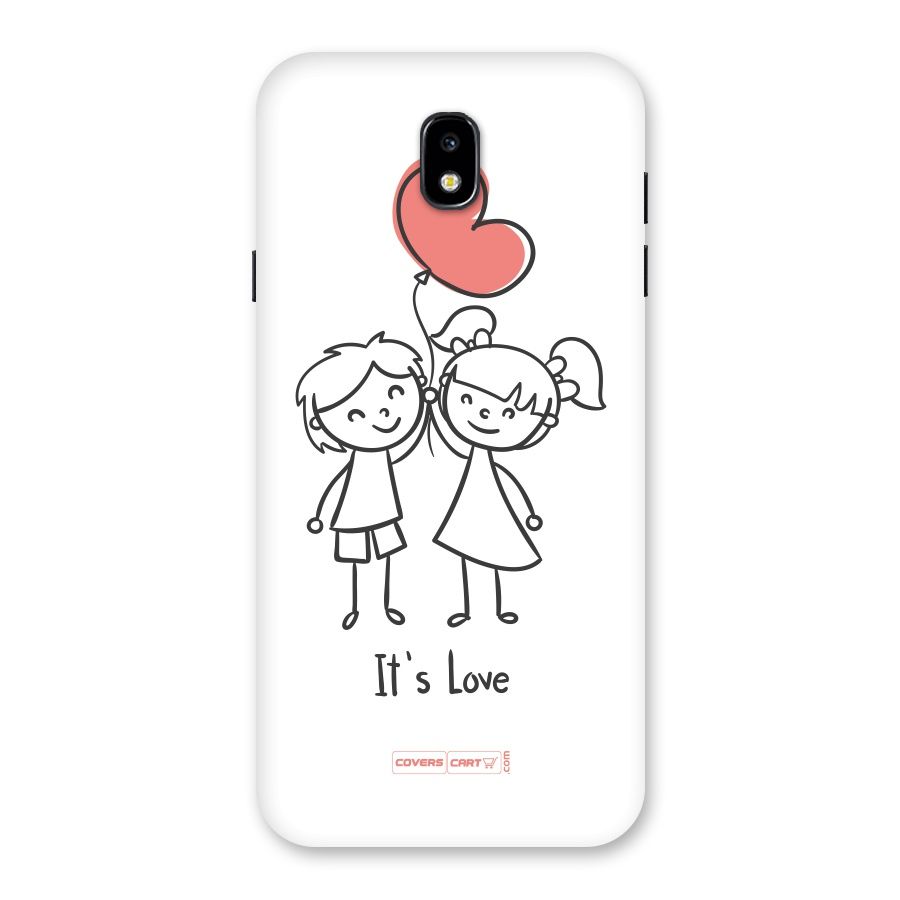 Its Love Back Case for Galaxy J7 Pro