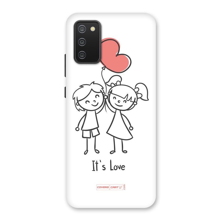 Its Love Back Case for Galaxy M02s