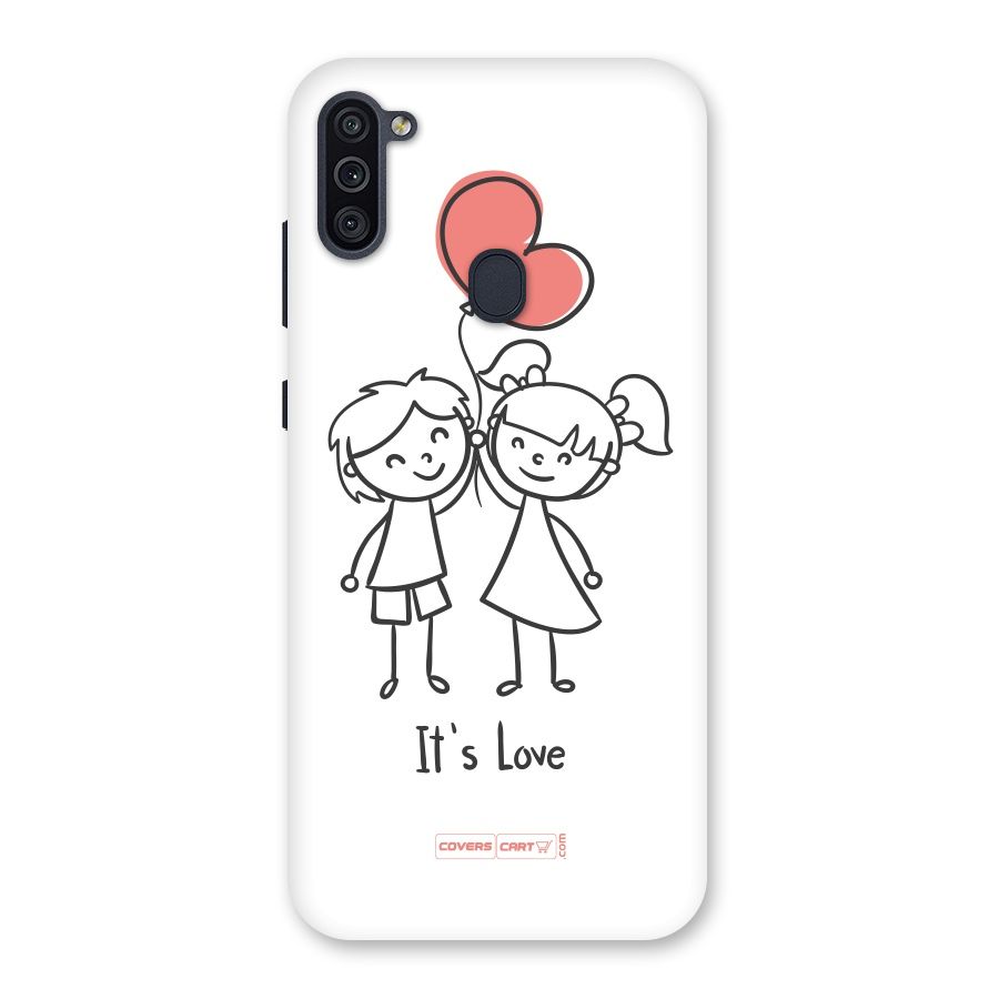 Its Love Back Case for Galaxy M11