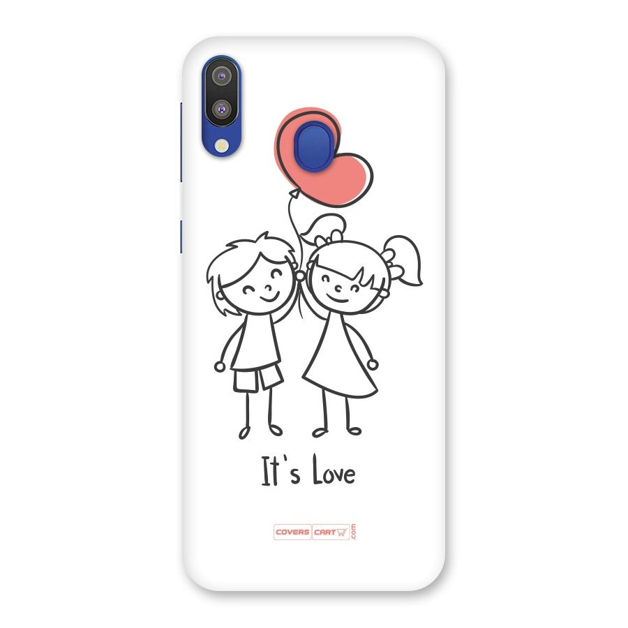 Its Love Back Case for Galaxy M20