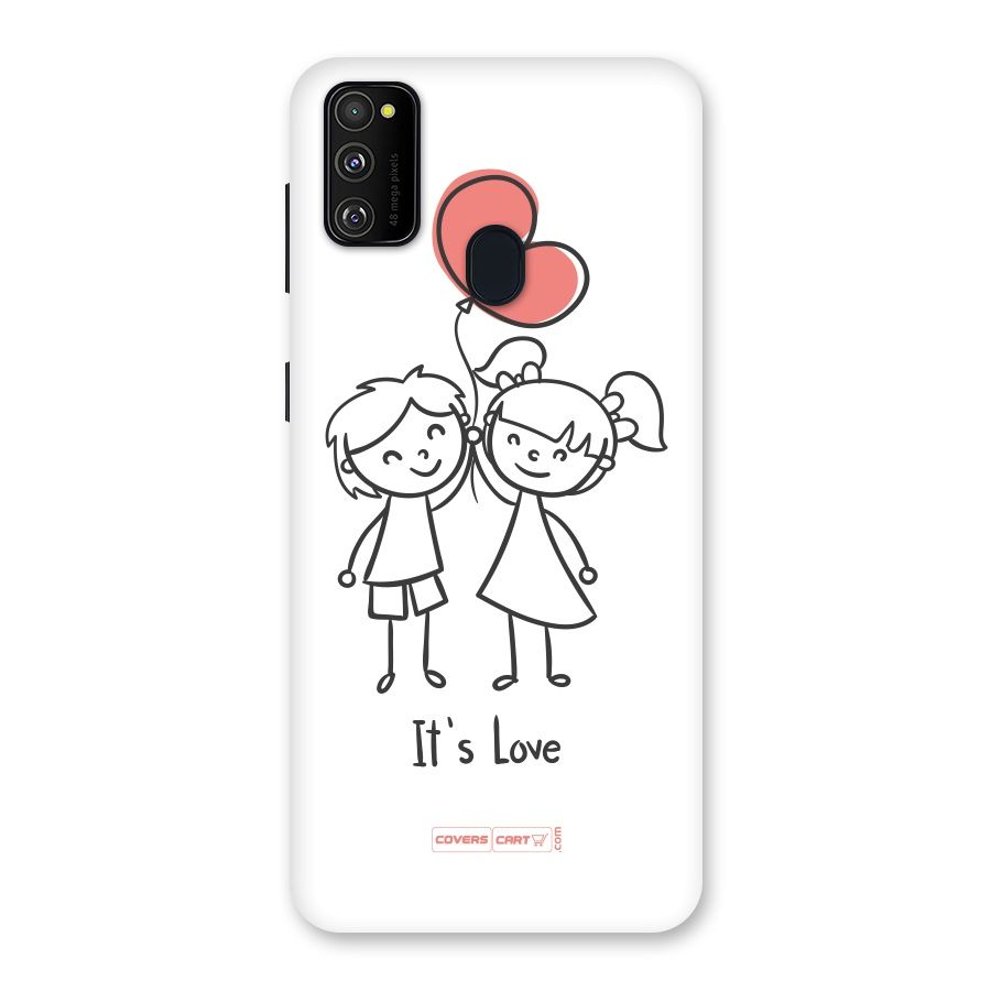 Its Love Back Case for Galaxy M30s