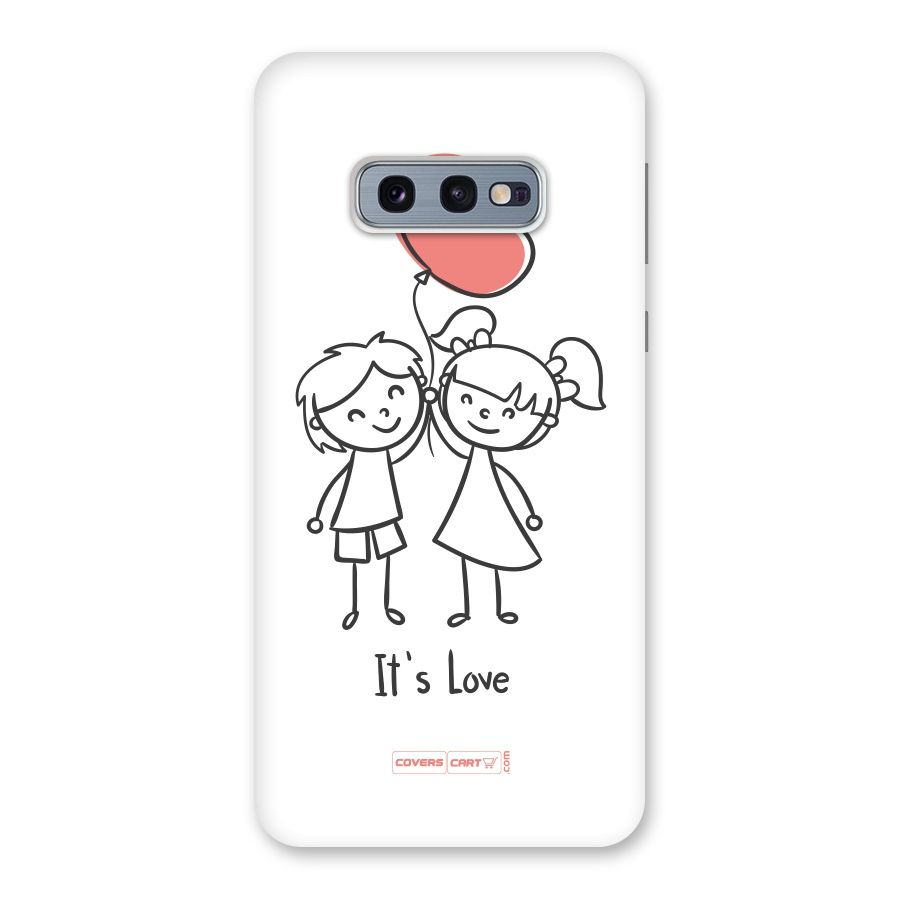 Its Love Back Case for Galaxy S10e