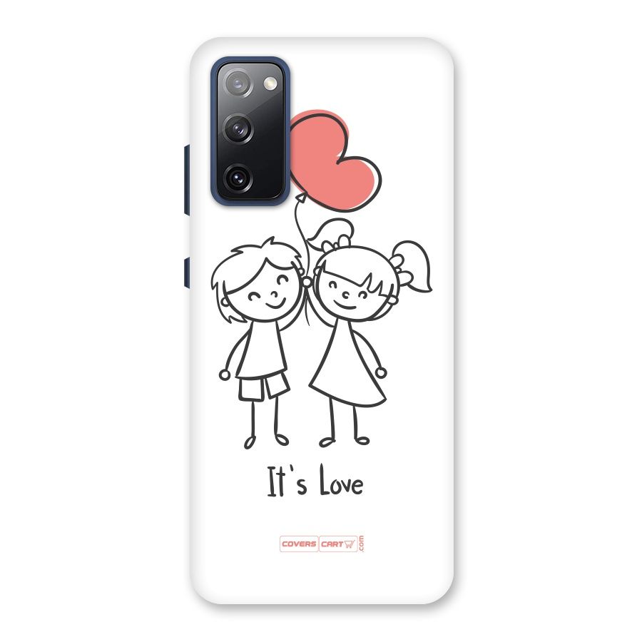 Its Love Back Case for Galaxy S20 FE