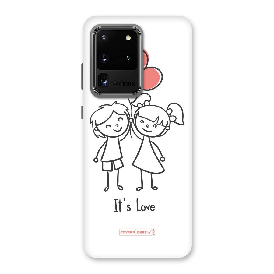 Its Love Back Case for Galaxy S20 Ultra