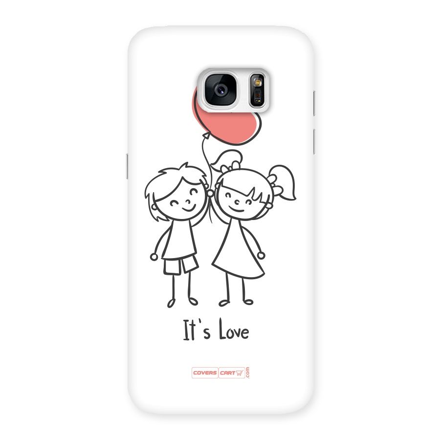 Its Love Back Case for Galaxy S7 Edge