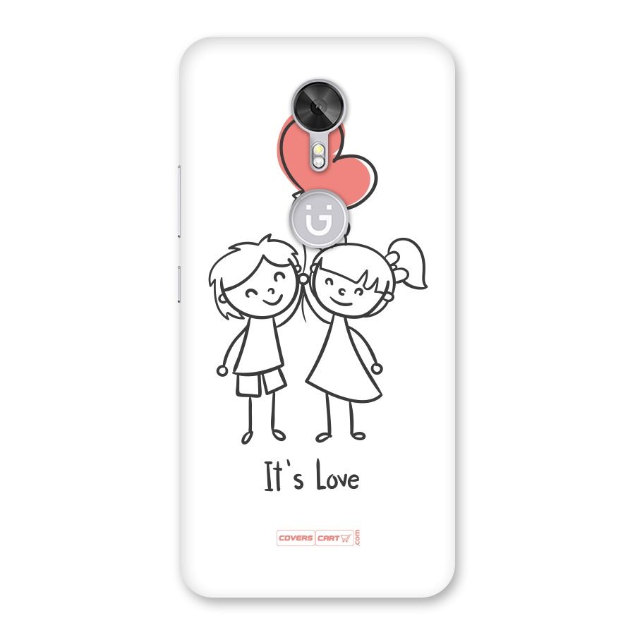 Its Love Back Case for Gionee A1