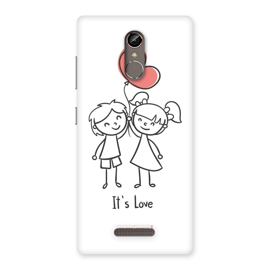 Its Love Back Case for Gionee S6s
