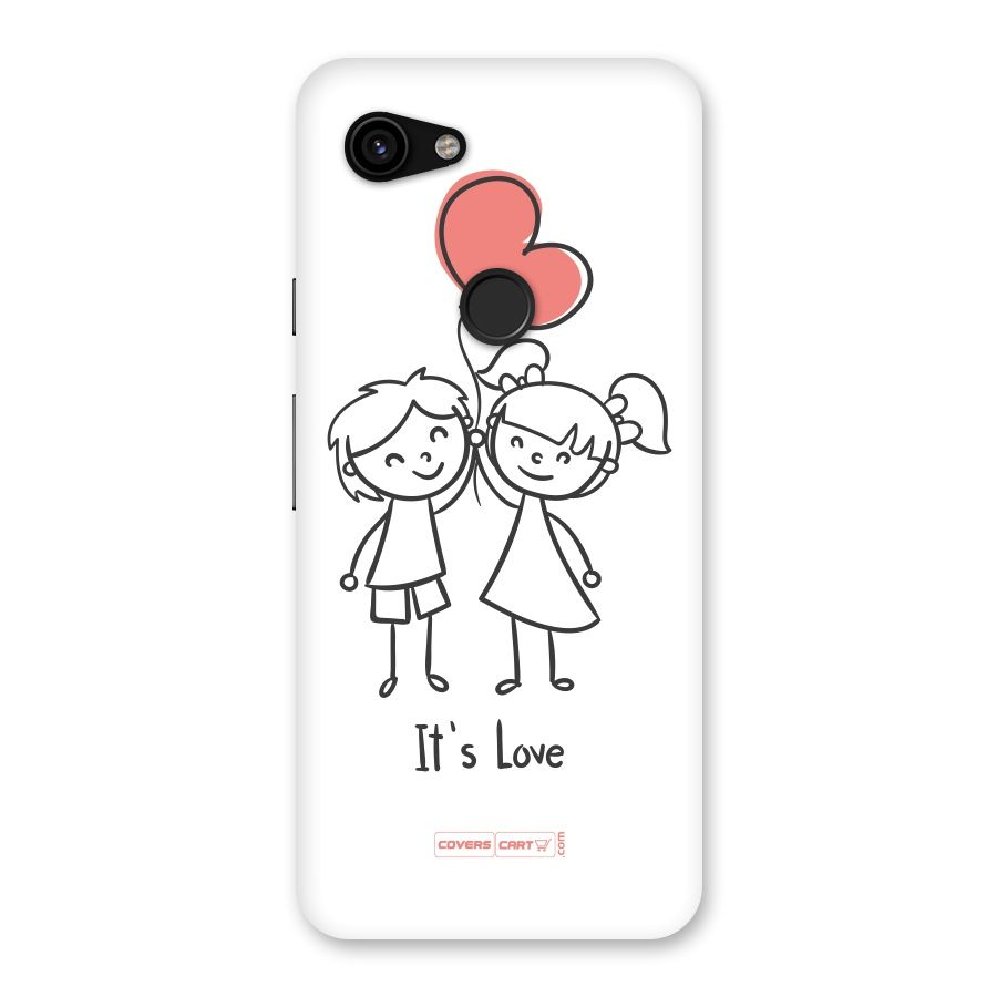 Its Love Back Case for Google Pixel 3a