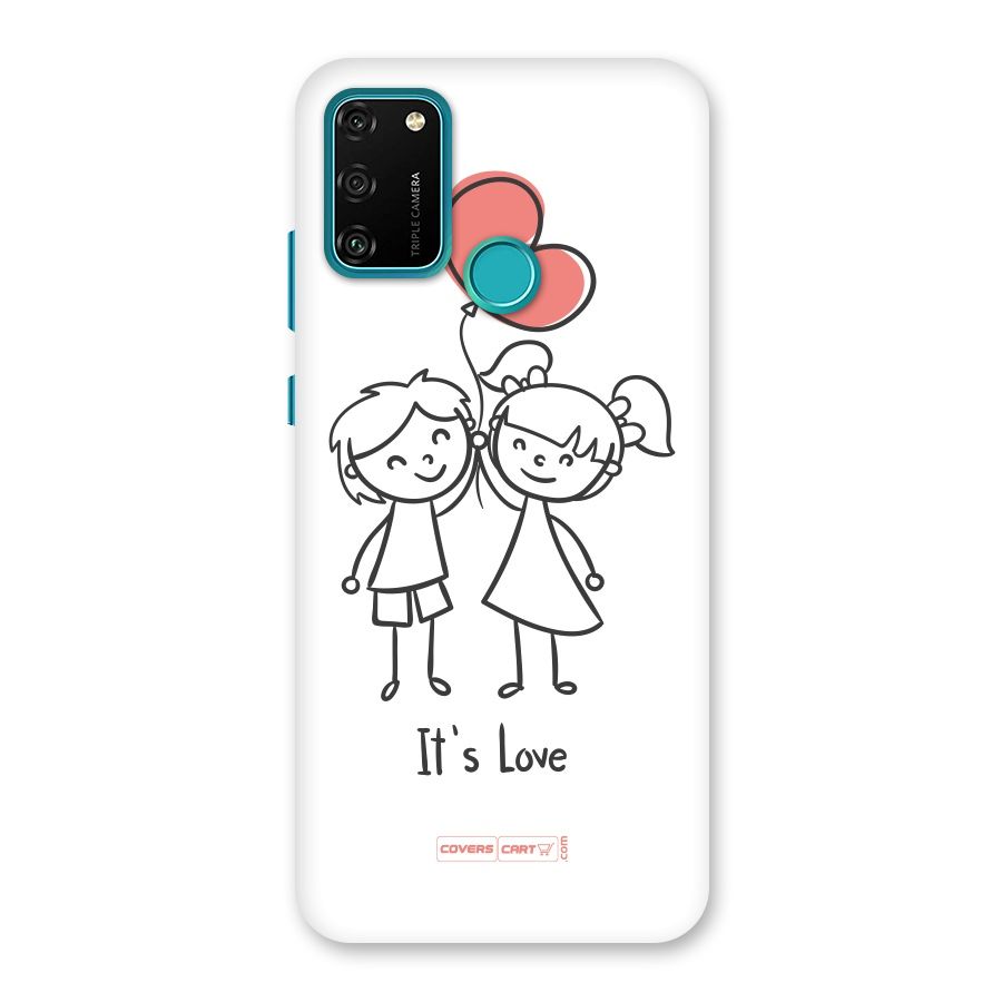Its Love Back Case for Honor 9A