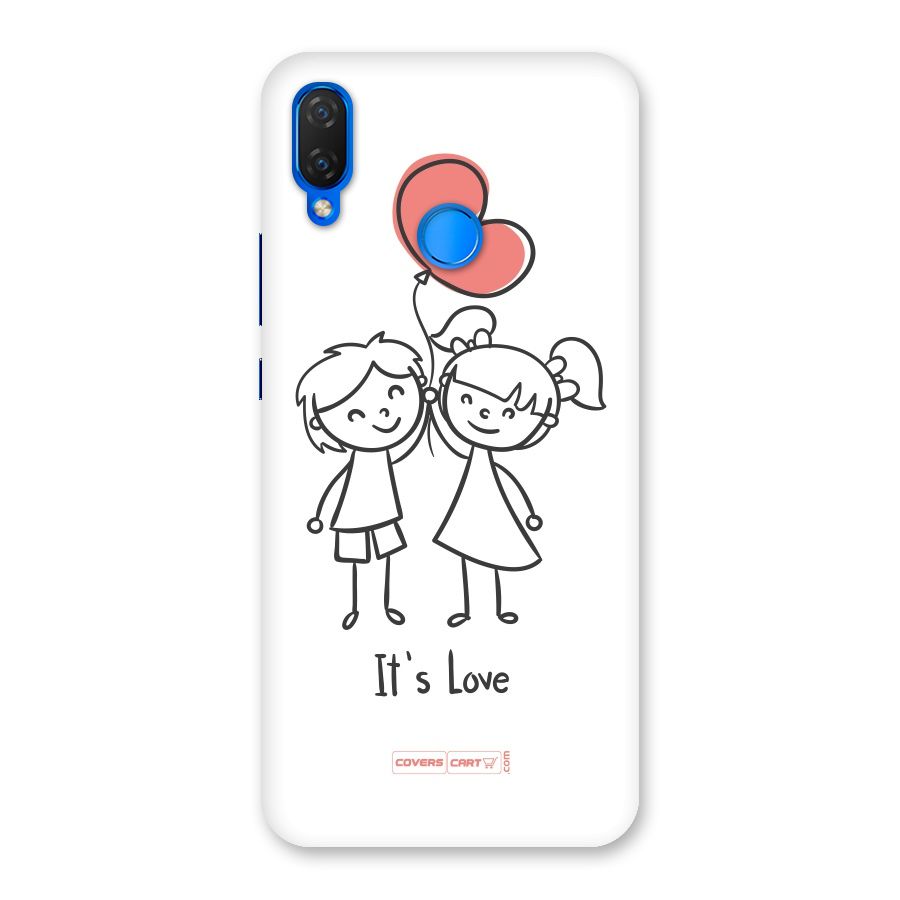 Its Love Back Case for Huawei P Smart+