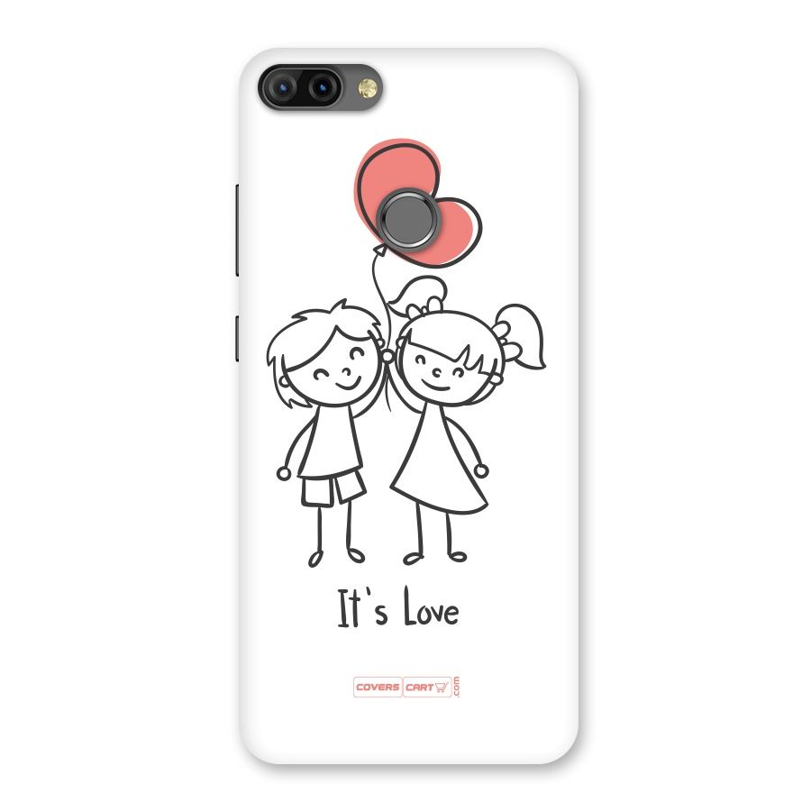 Its Love Back Case for Infinix Hot 6 Pro