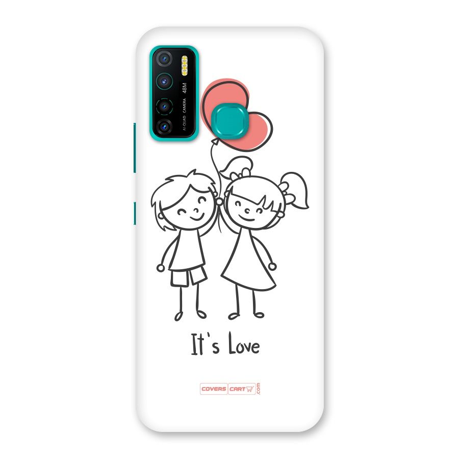 Its Love Back Case for Infinix Hot 9 Pro