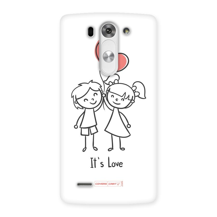 Its Love Back Case for LG G3 Beat