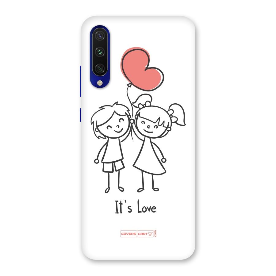 Its Love Back Case for Mi A3