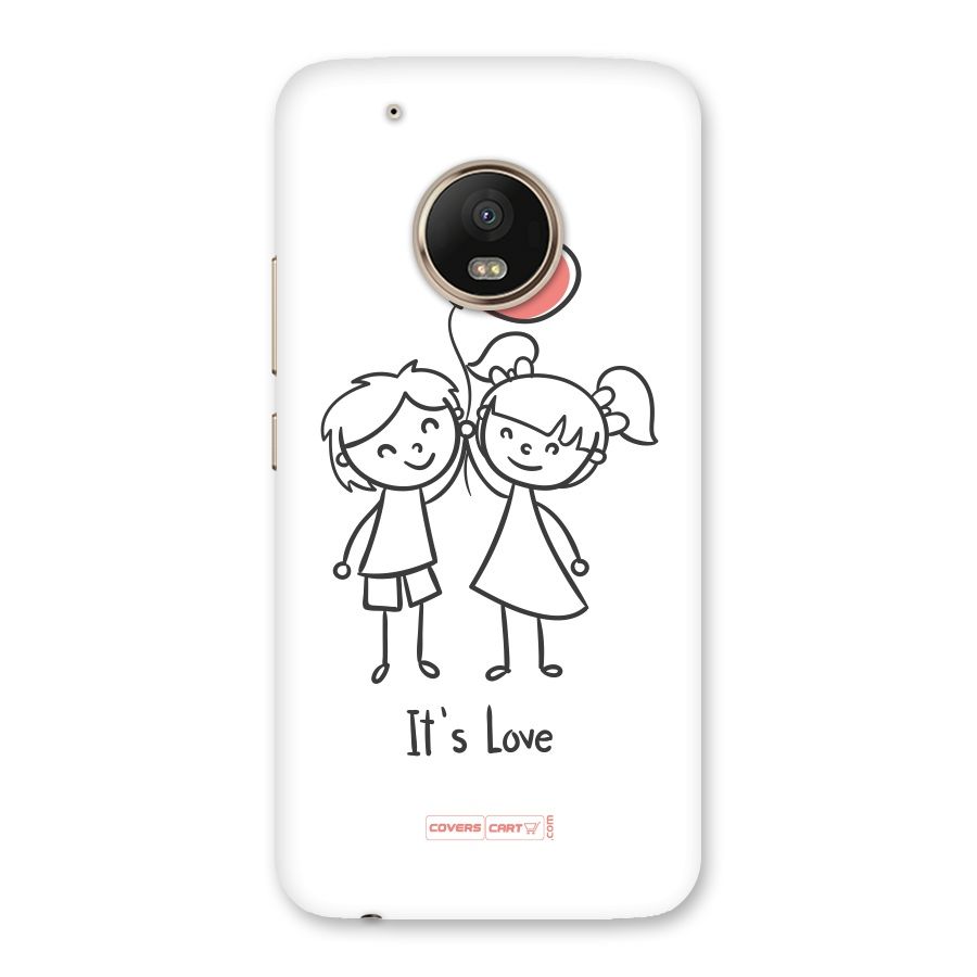 Its Love Back Case for Moto G5 Plus