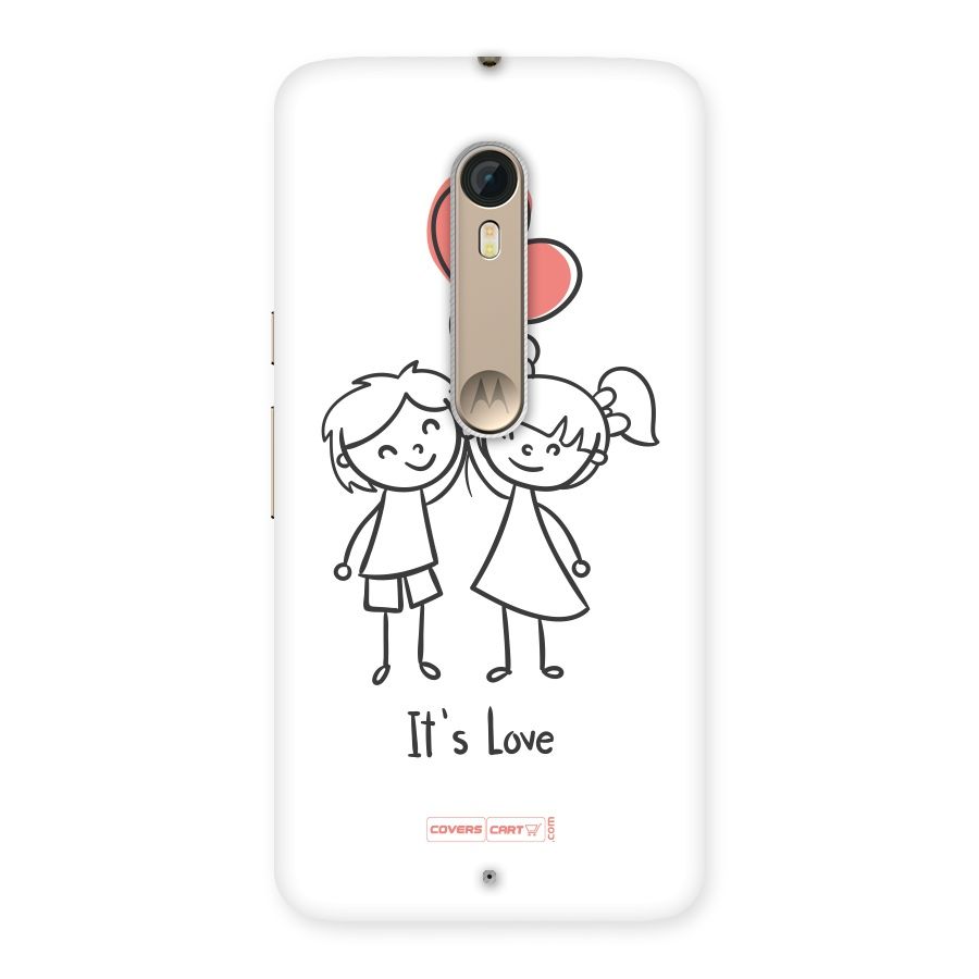 Its Love Back Case for Motorola Moto X Style