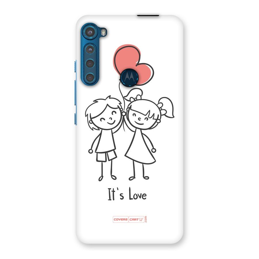 Its Love Back Case for Motorola One Fusion Plus