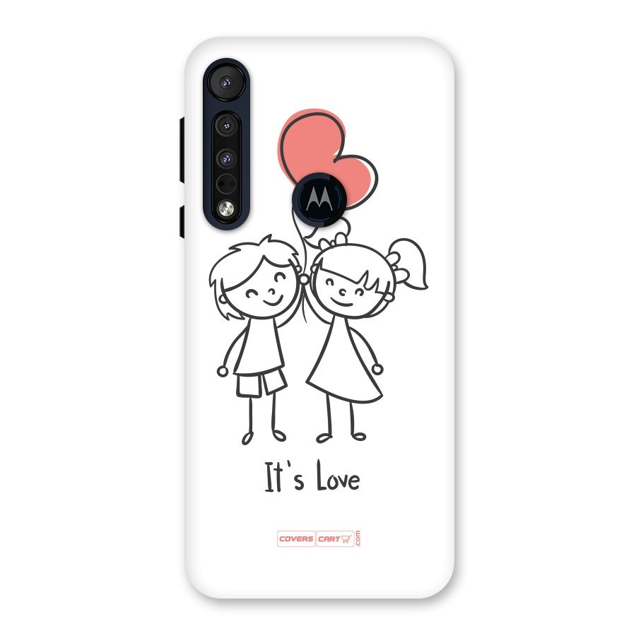 Its Love Back Case for Motorola One Macro