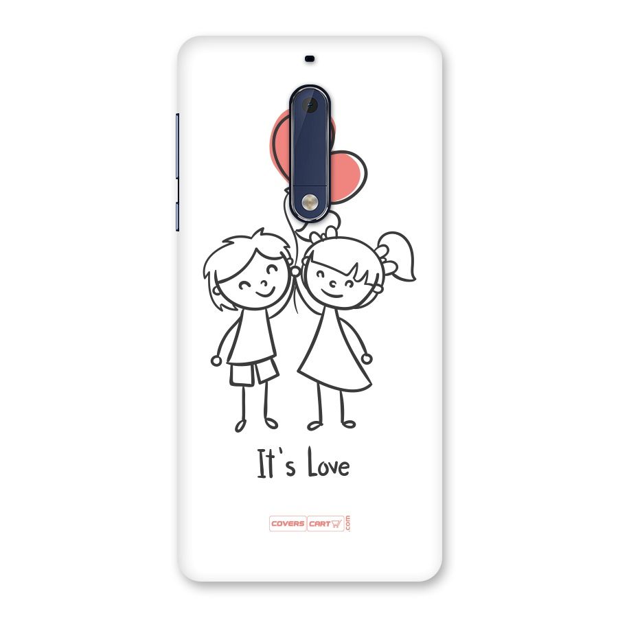 Its Love Back Case for Nokia 5