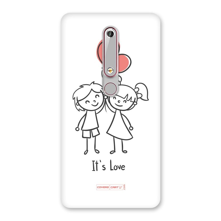 Its Love Back Case for Nokia 6.1