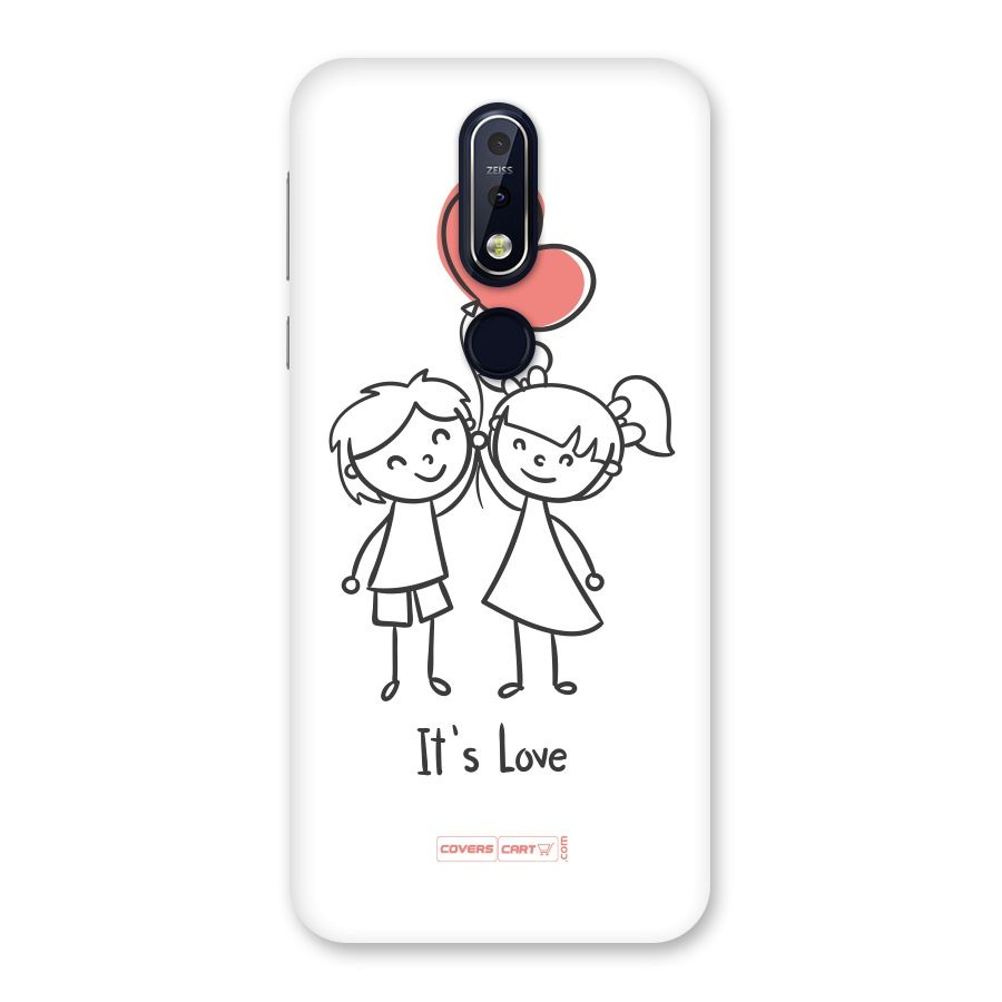Its Love Back Case for Nokia 7.1