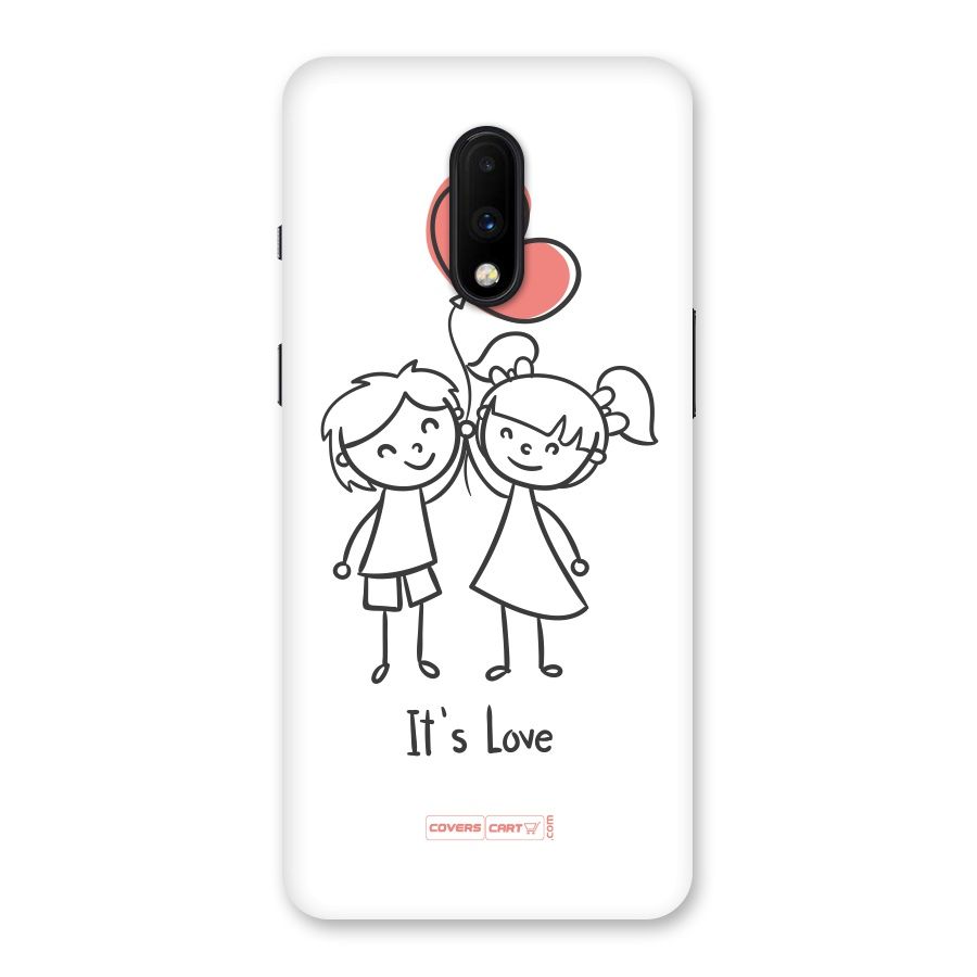 Its Love Back Case for OnePlus 7