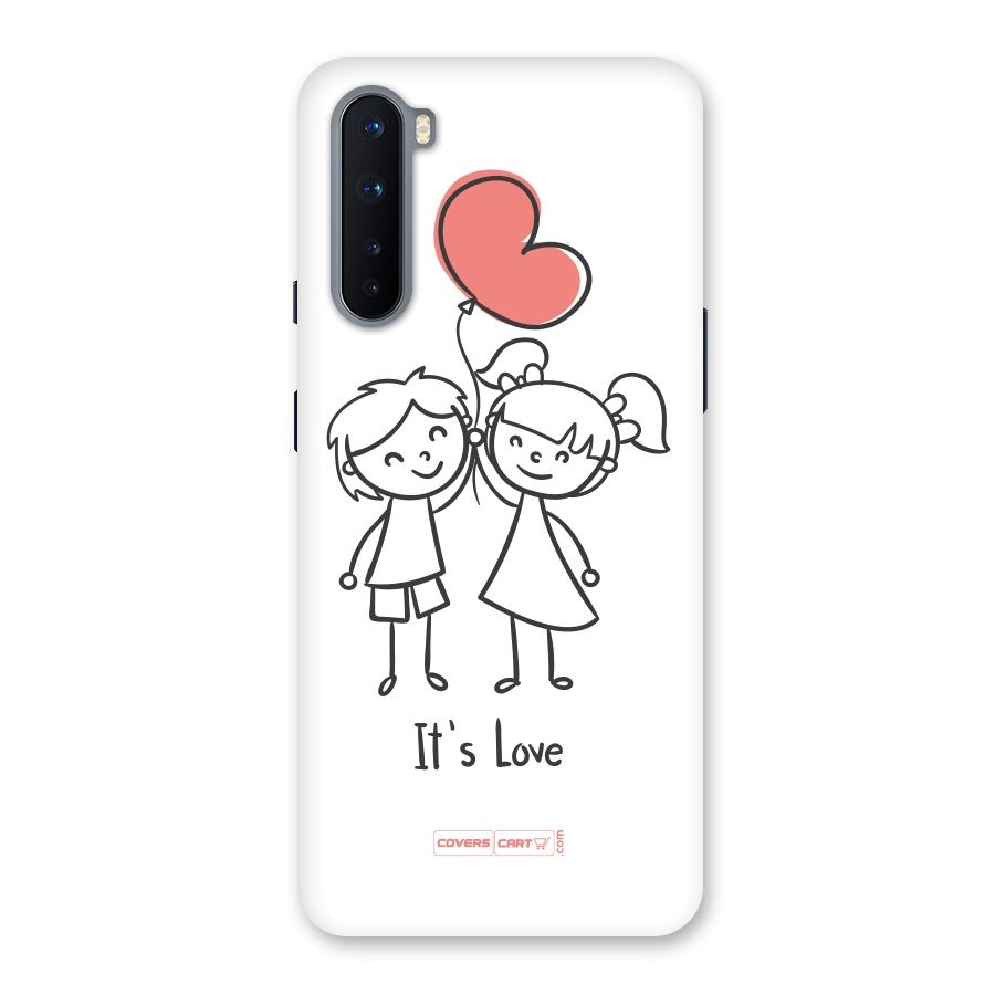 Its Love Back Case for OnePlus Nord